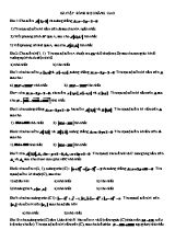 Bài tập Chương III môn Hình học Lớp 10 (Nâng cao)